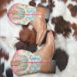 Roper Cactus Square Toe Kids